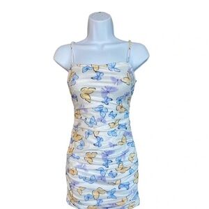Windsor butterfly dress size M body con fitted mini dress